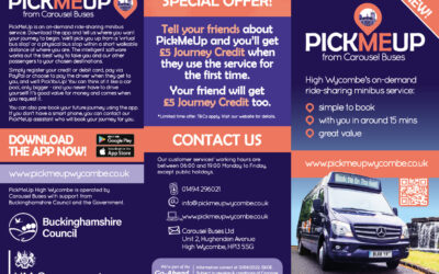 Buckinghamshire Council and Carousel Buses launch a ‘Pick Me Up’ initiative