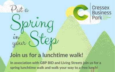 Join us for a lunchtime walk – Tue 9th April ’24 