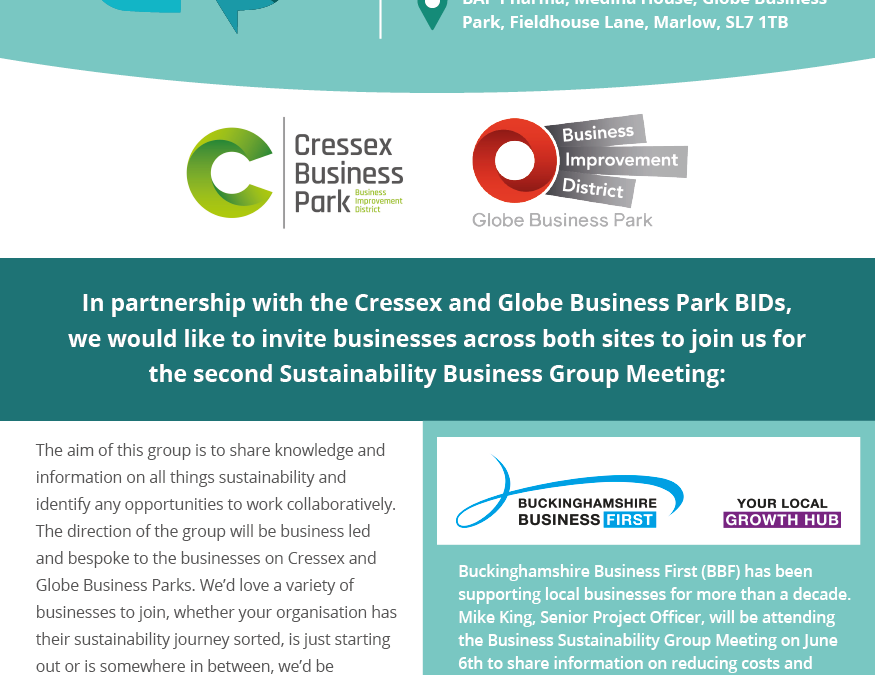 Sustainability Group Meeting – Thu 6th June ’24