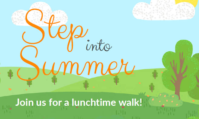 Join us for a lunchtime walk – Thu 4th July ’24