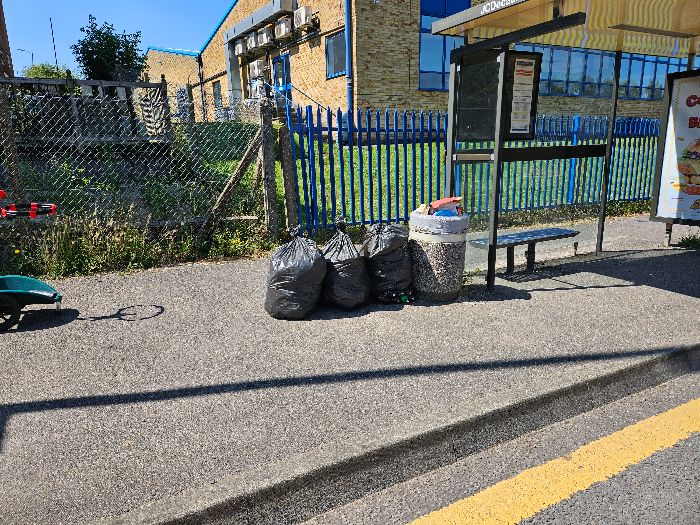 4 Bags Collected For Lancaster Road, Lincoln Road & Wellington Road